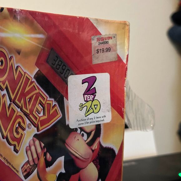 New Old Stock RARE 2004 Nintendo DONKEY KONG Electronic Pinball Game - Picture 2 of 8